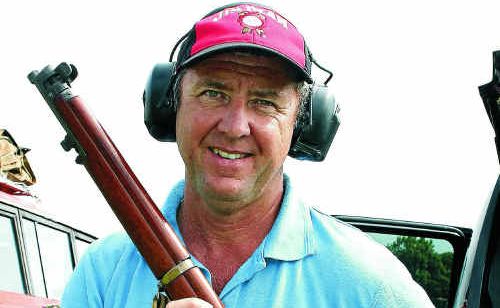 Gympie shooter Dave Hatherell claimed his second consecutive win at the Anzac .303 Memorial Shoot at Yandina at the weekend. Gympie shooter Dave Hatherell claimed his second consecutive win at the Anzac .303 Memorial Shoot at Yandina at the weekend.